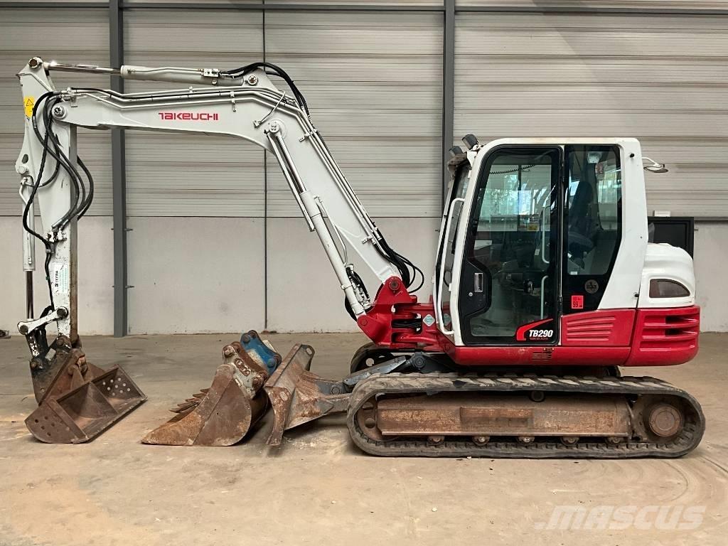 Takeuchi TB 290 Midi bagri 7t – 12t