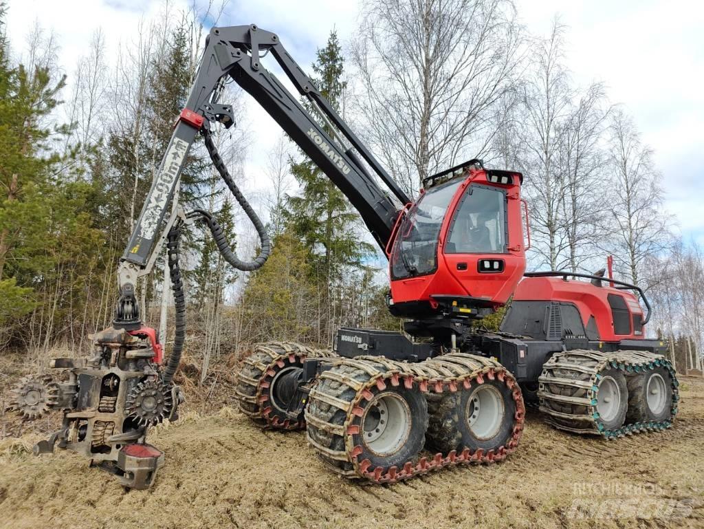 Komatsu 901 XC Harvesterji