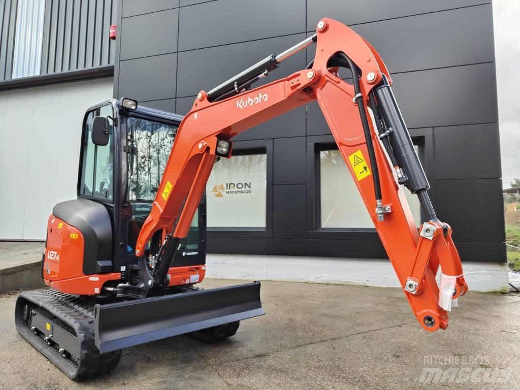 Kubota U 27-4 Mini bagri <7t