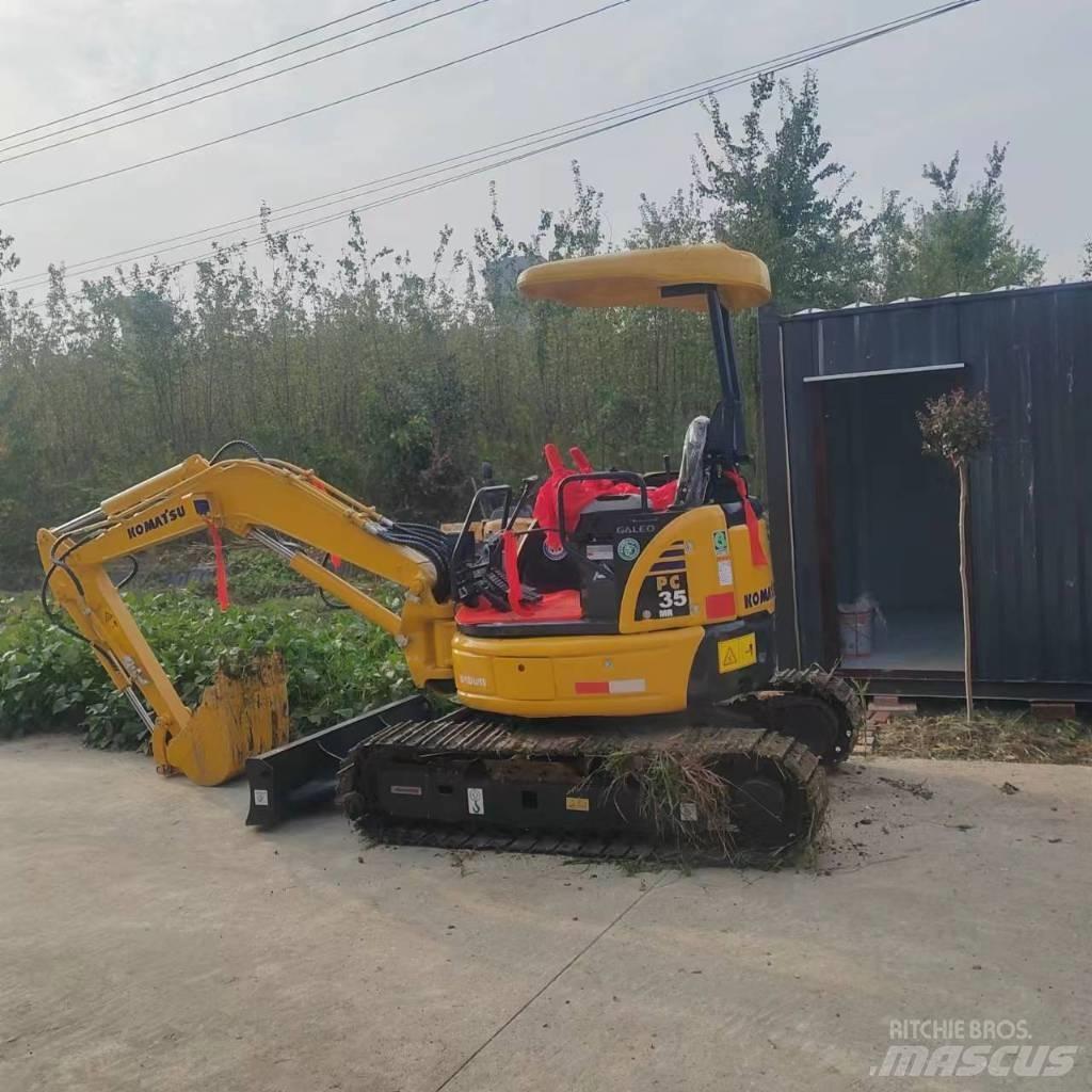 Komatsu PC 35 MR Mini bagri <7t