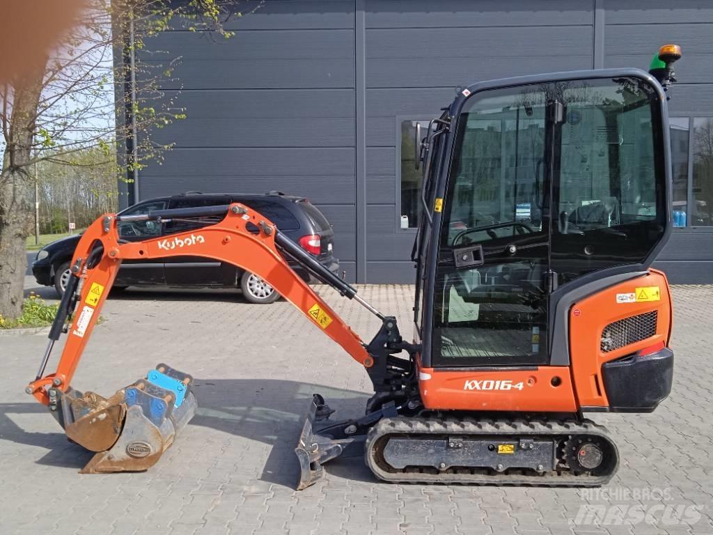 Kubota KX 016-4 Mini bagri <7t