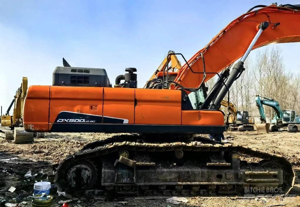 Doosan DX 420 LC Bagri goseničarji