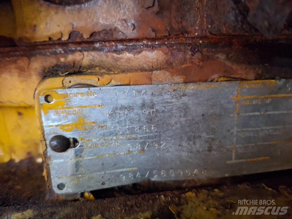 Cummins KTA19C Motorji