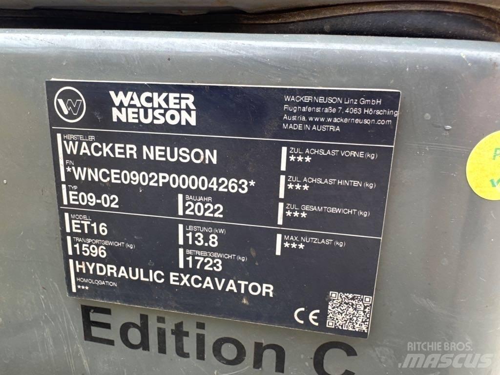 Wacker Neuson ET16 Bagri goseničarji