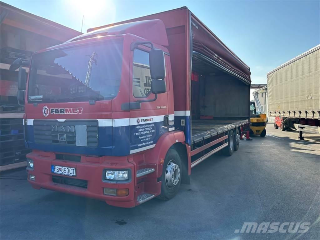 MAN TGM 22.280 Tovornjaki s kesonom/platojem