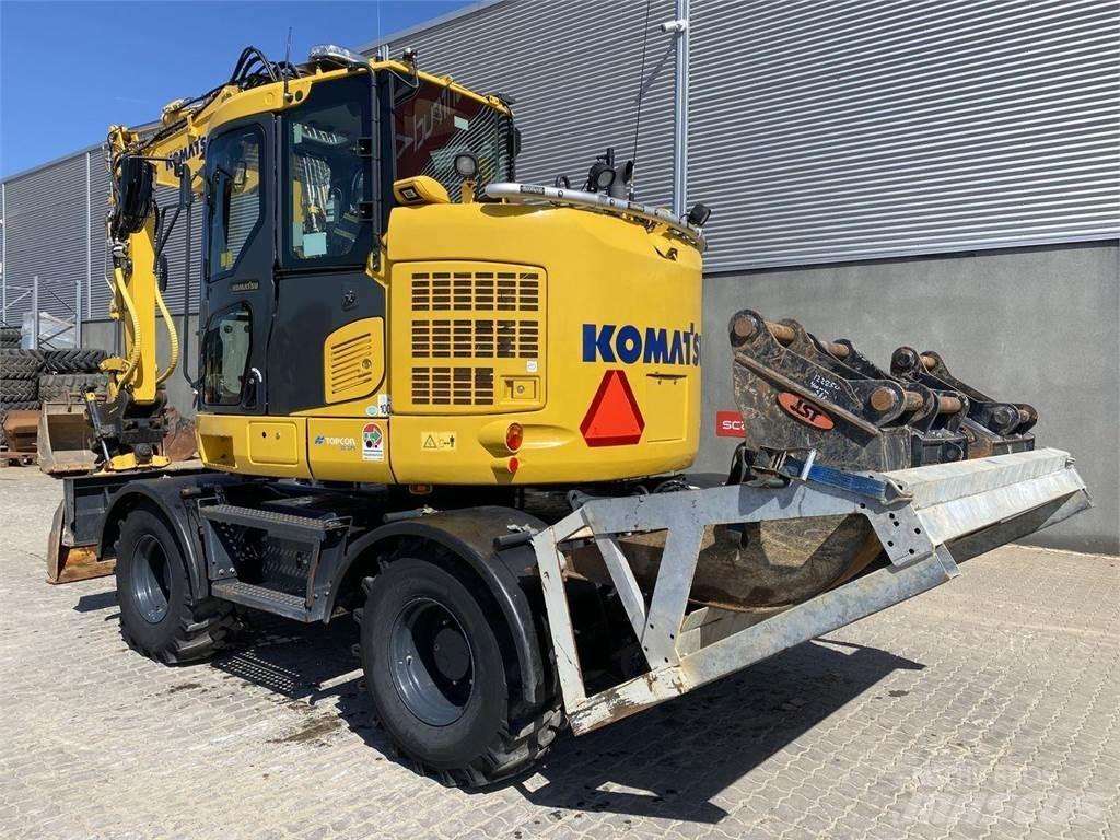 Komatsu PW118MR-11 Bagri na kolesih