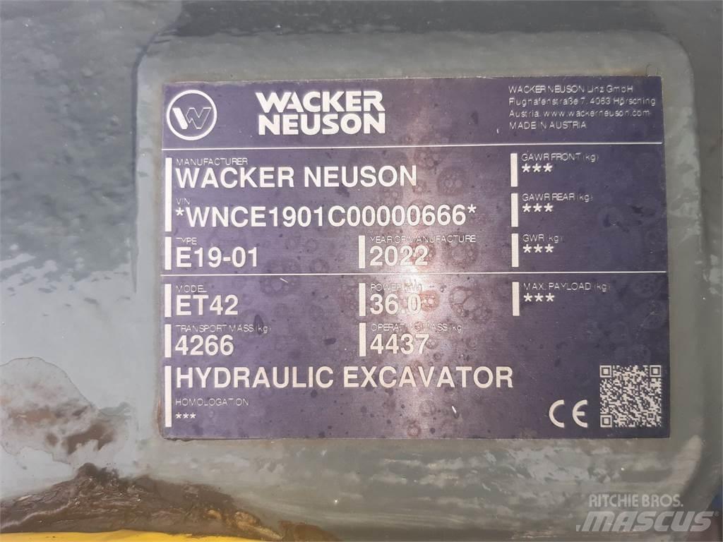 Wacker Neuson ET42 Bagri goseničarji