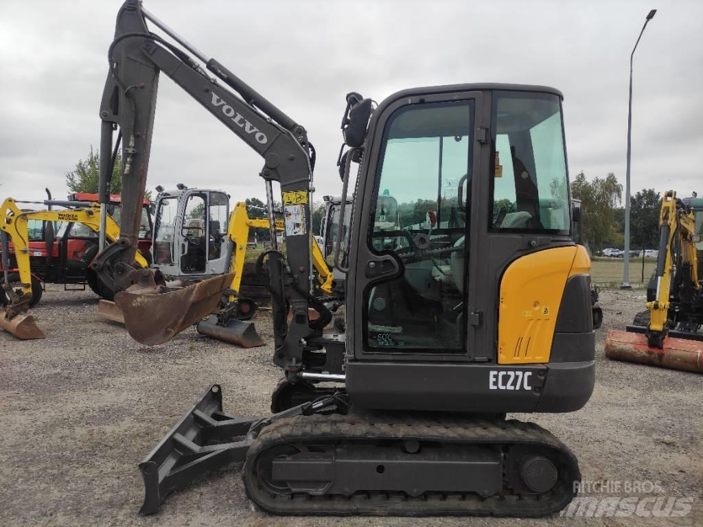 Volvo EC 27 C Mini bagri <7t