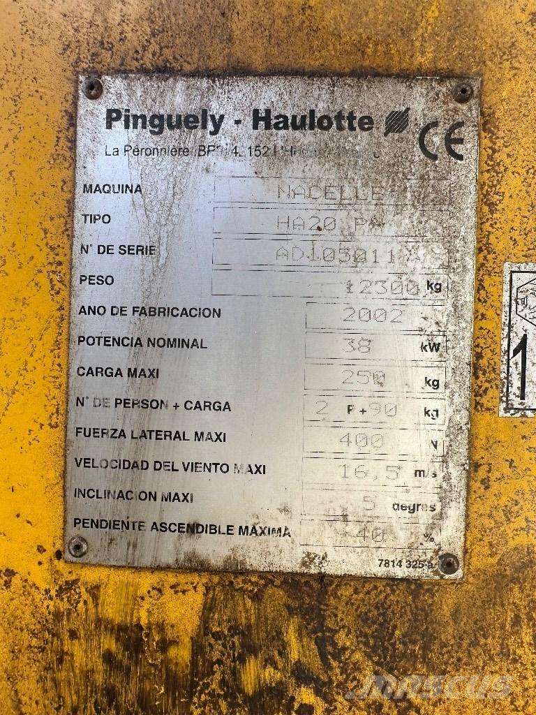 Haulotte HA 20 PX Zglobne dvižne ploščadi