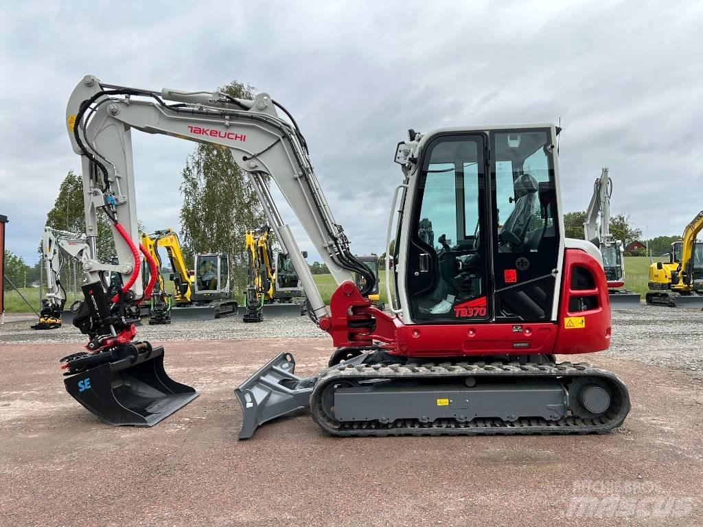 Takeuchi TB370 Mini bagri <7t