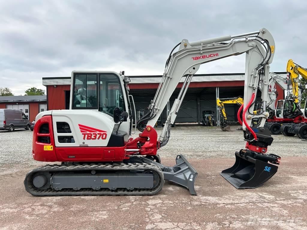 Takeuchi TB370 Mini bagri <7t