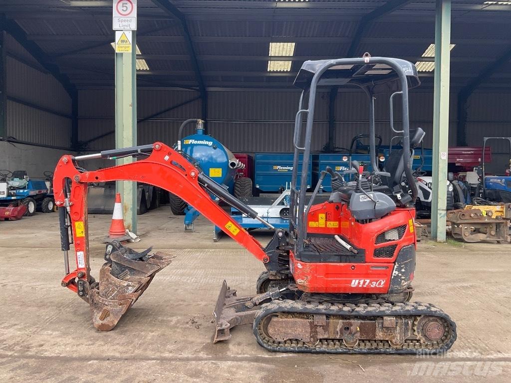 Kubota U 17-3 Mini bagri <7t