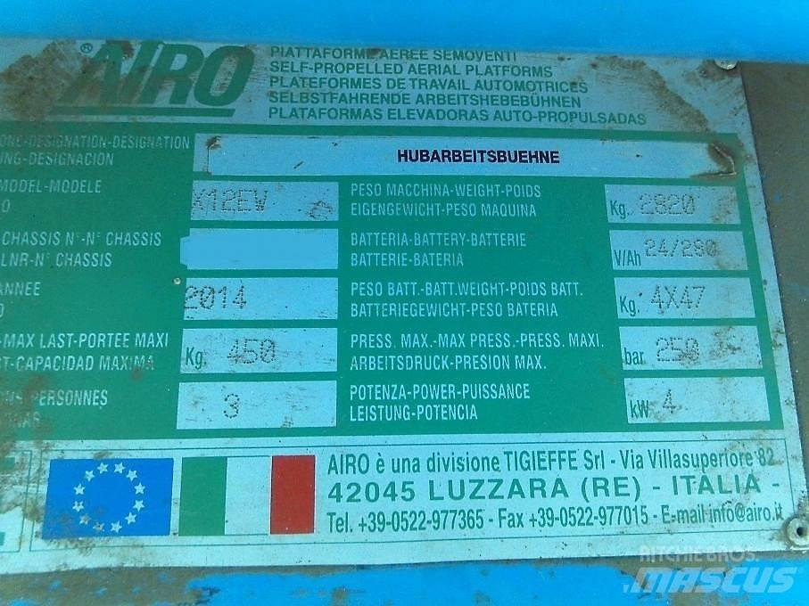 Airo X 12 EW Škarjaste dvižne ploščadi
