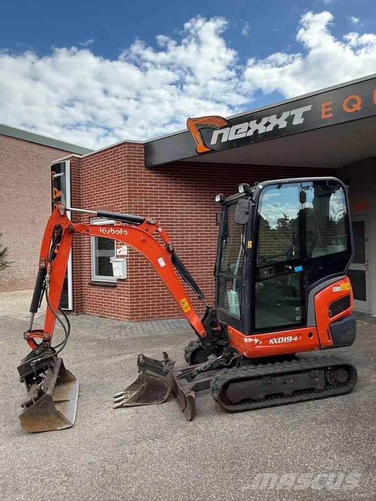 Kubota KX019-4 Mini bagri <7t