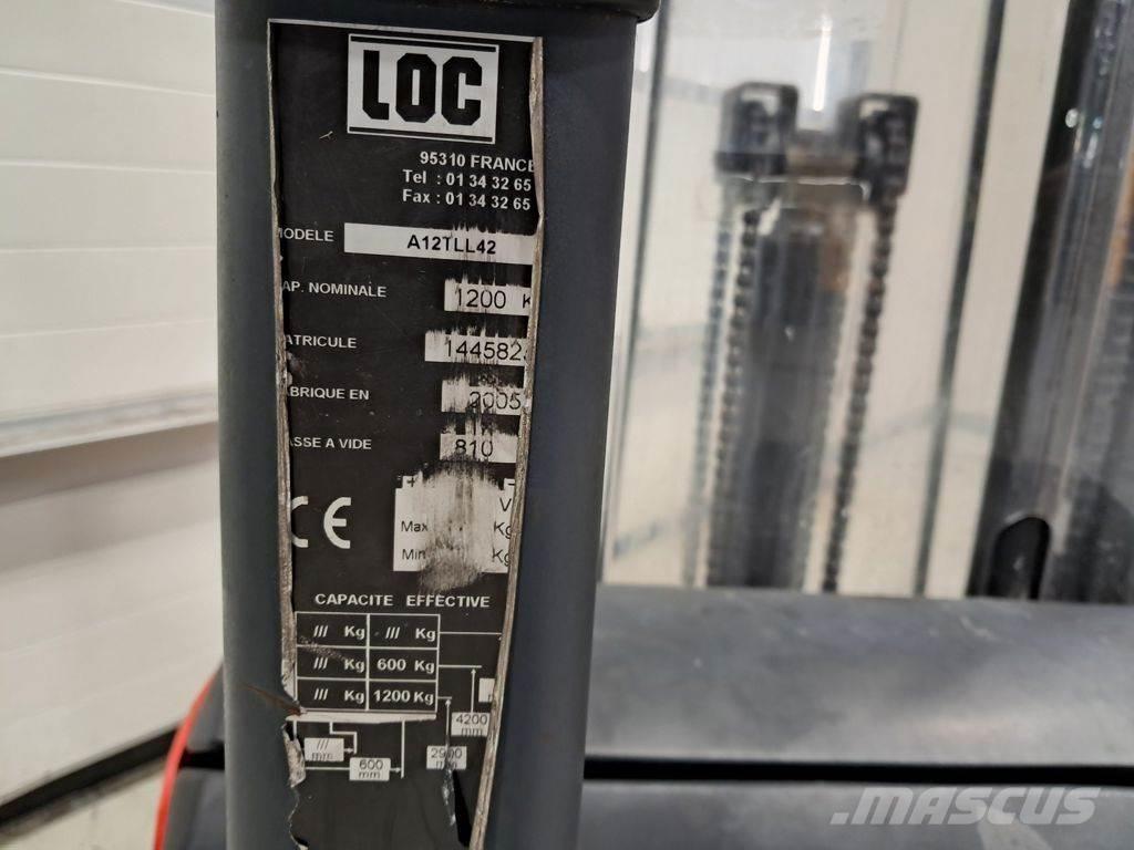 LOC A12TLL42 Ročni električni viličar