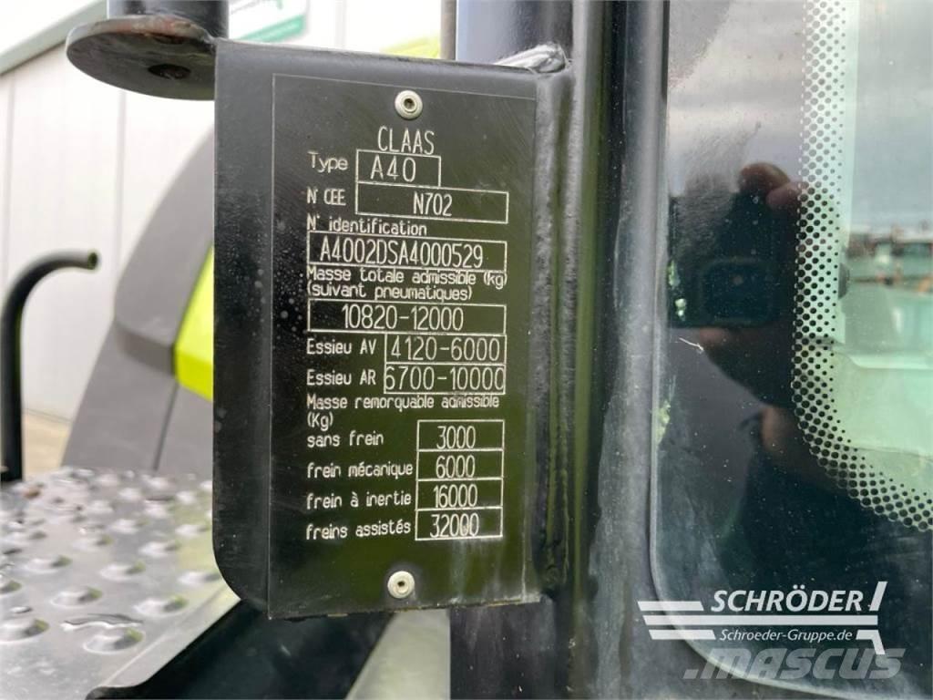 CLAAS AXION 810 Traktorji