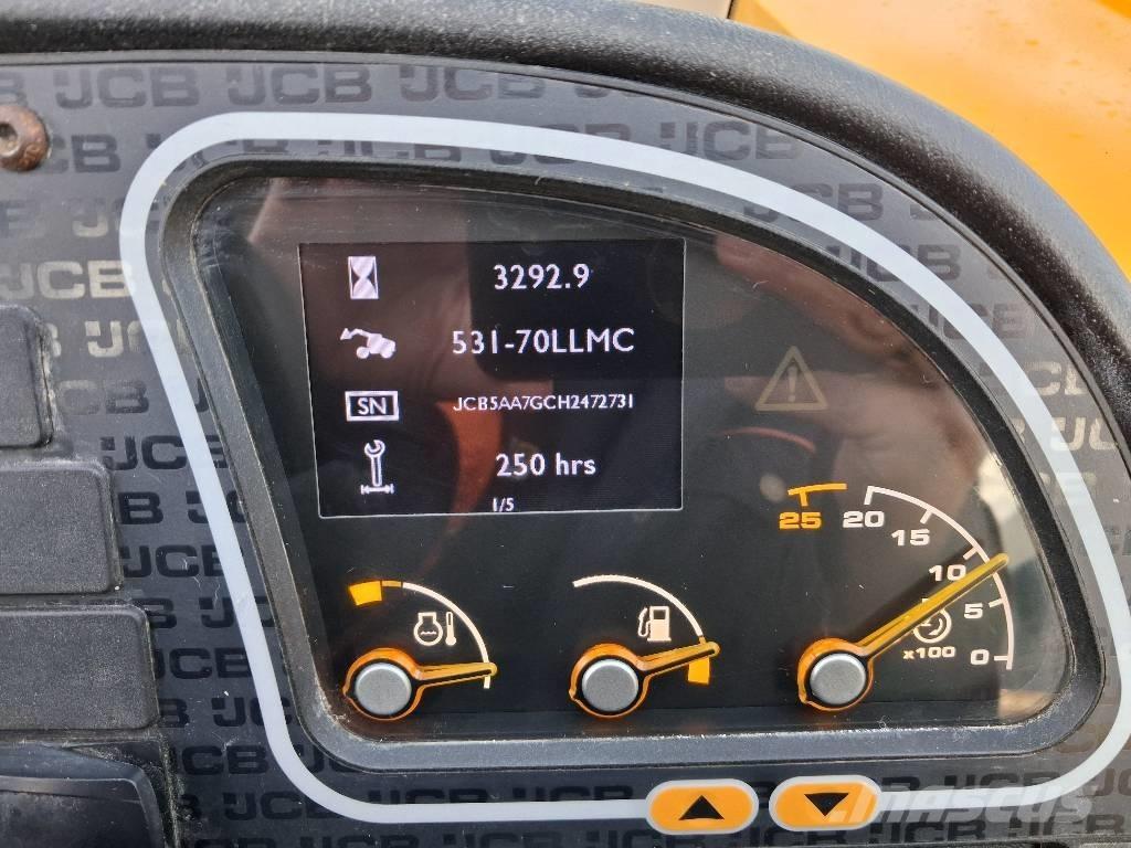 JCB 531-70 Teleskopski viličarji