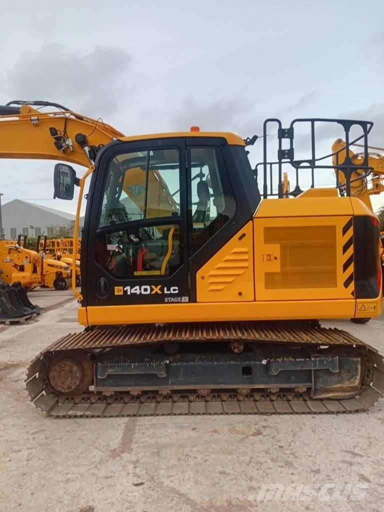 JCB 140X LC Bagri goseničarji