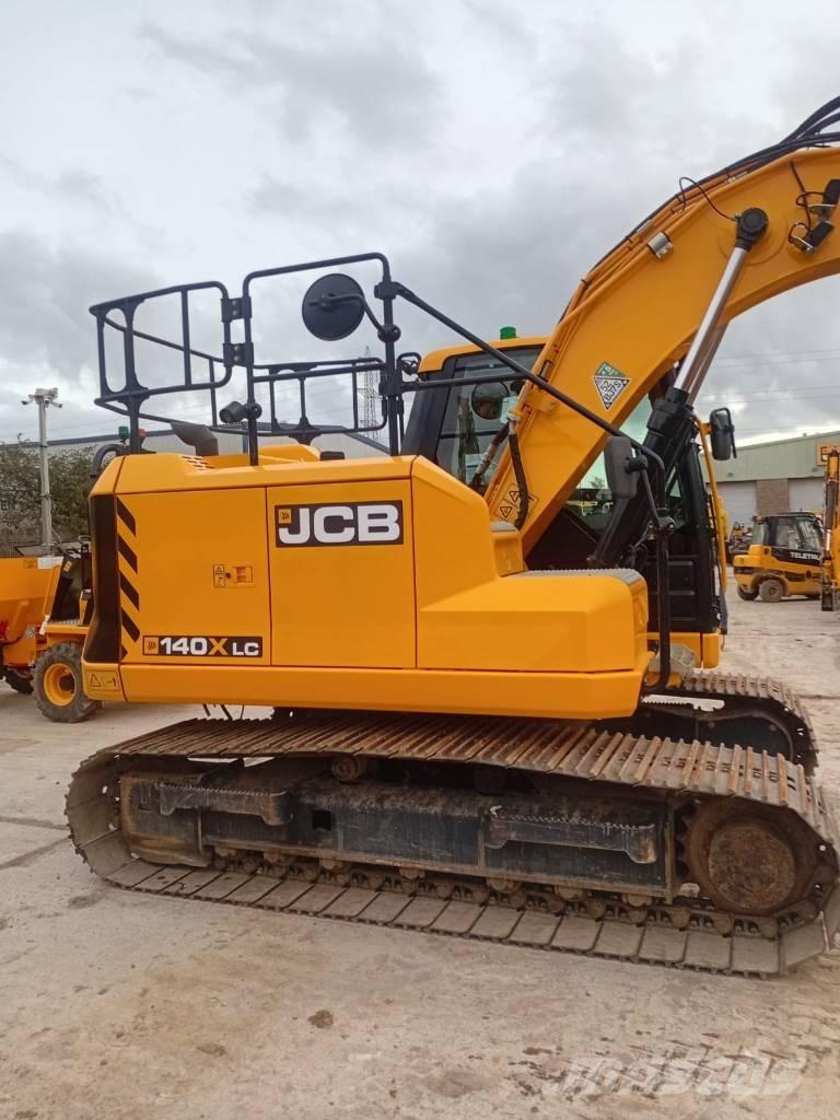 JCB 140X LC Bagri goseničarji