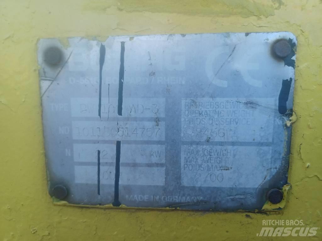 Bomag BW 100 AD-3 Dvojni valjarji
