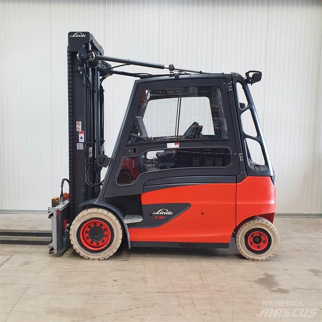 Linde E50HL Električni viličarji