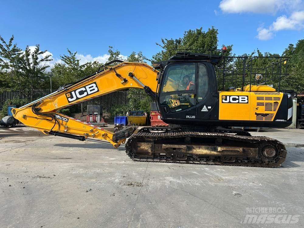 JCB JS220 LC Bagri goseničarji