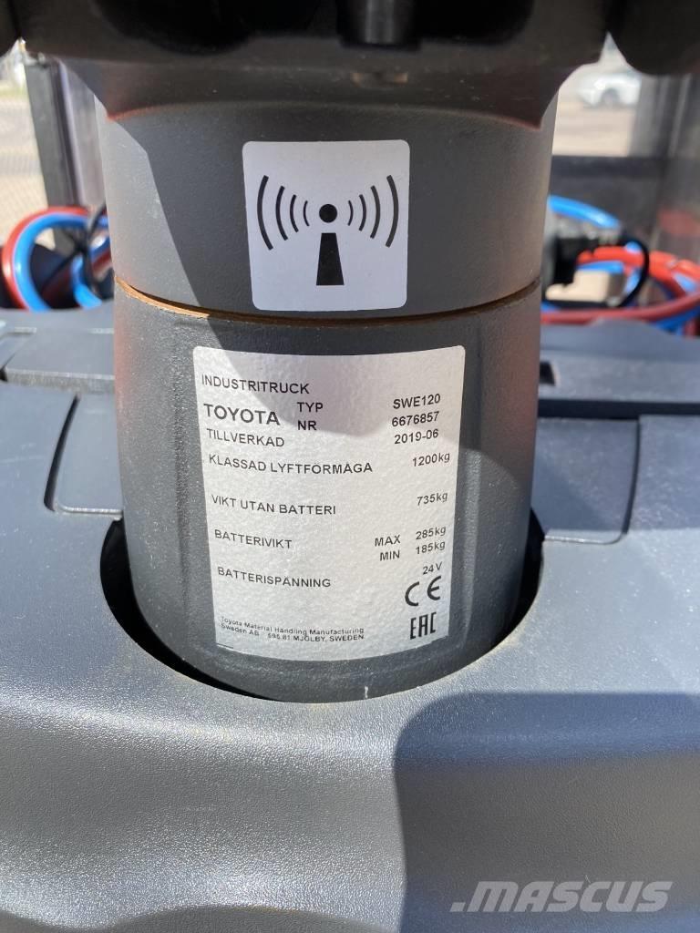 Toyota SWE 120 Ročni električni viličar