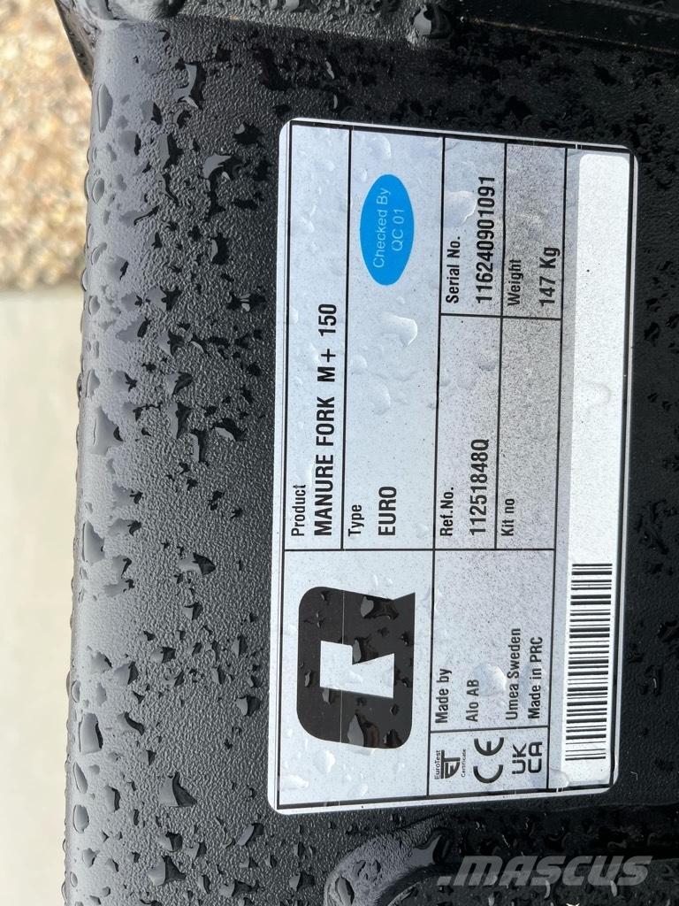 Ålö M 150+ Møggreb Teleskopski viličarji