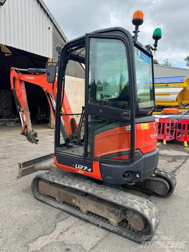 Kubota U 27-4 Mini bagri <7t