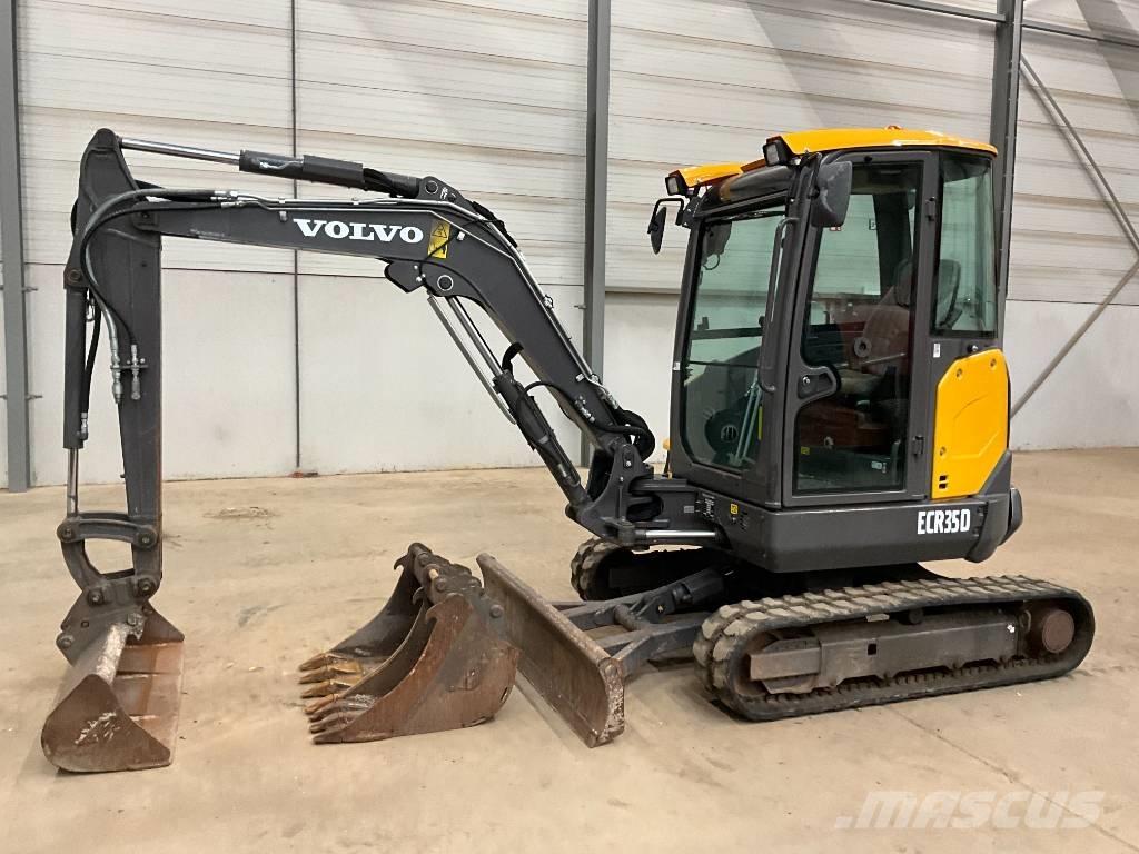 Volvo ECR 35 D Mini bagri <7t