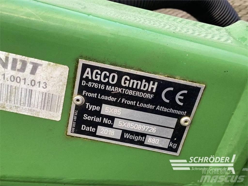 Fendt CARGO 5 X/85 Čelni nakladalci in kopači