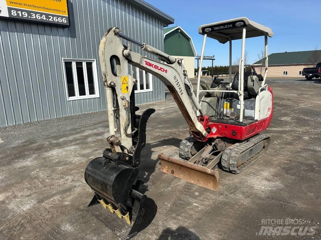 Takeuchi TB 216 Mini bagri <7t