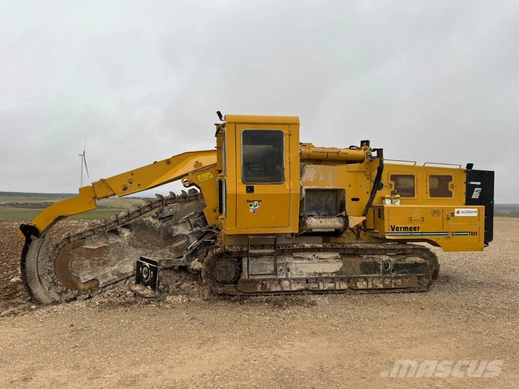 Vermeer T855 Freze za kopanje jarkov Trenčerji