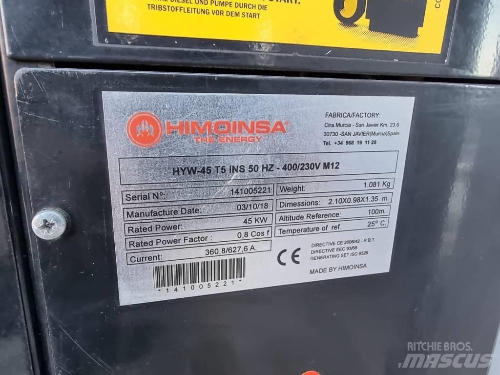 Himoinsa HYW 45 Dizelski agregati