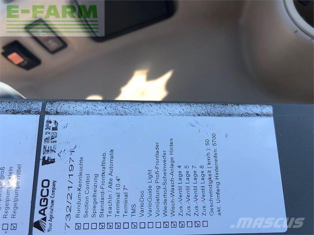 Fendt 714 vario Traktorji