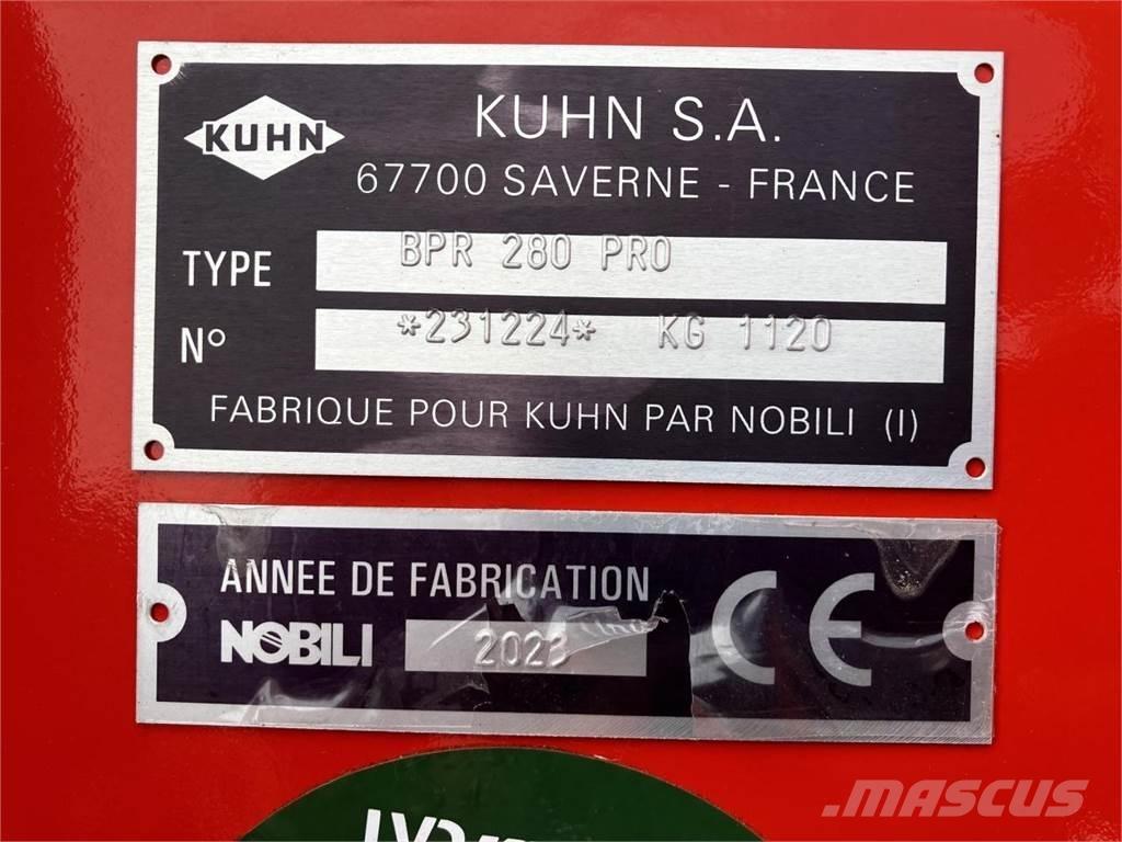 Kuhn BPR 280 Pro Kosilnice za pašnike