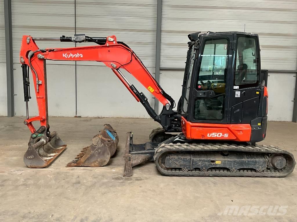 Kubota U 50-5 Mini bagri <7t