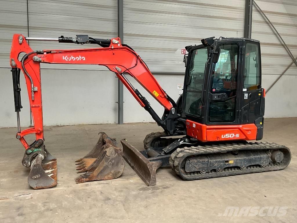Kubota U 50-5 Mini bagri <7t