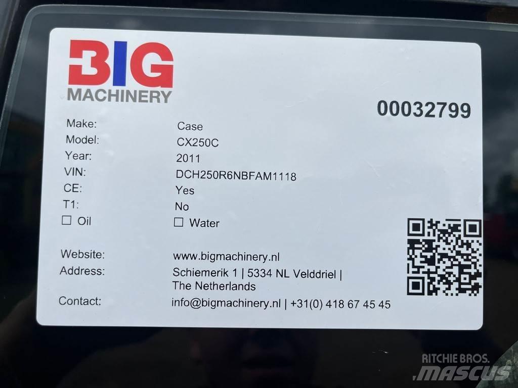 CASE CX250C Bagri goseničarji