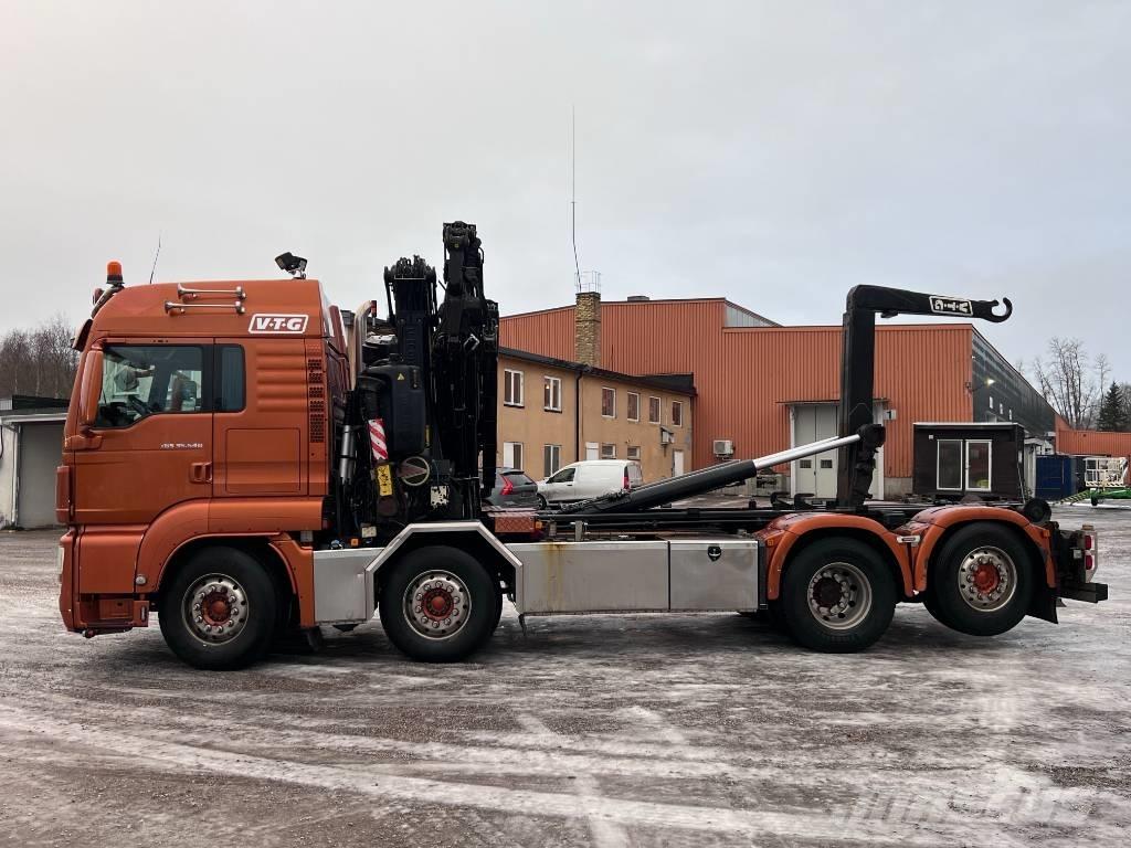 MAN Tgs 35.540 8x2-4 Tovornjaki z žerjavom