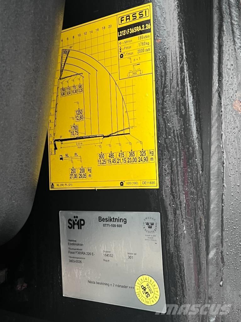 MAN Tgs 35.540 8x2-4 Tovornjaki z žerjavom