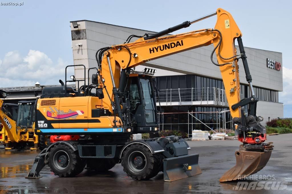 Hyundai HW 160 Bagri na kolesih