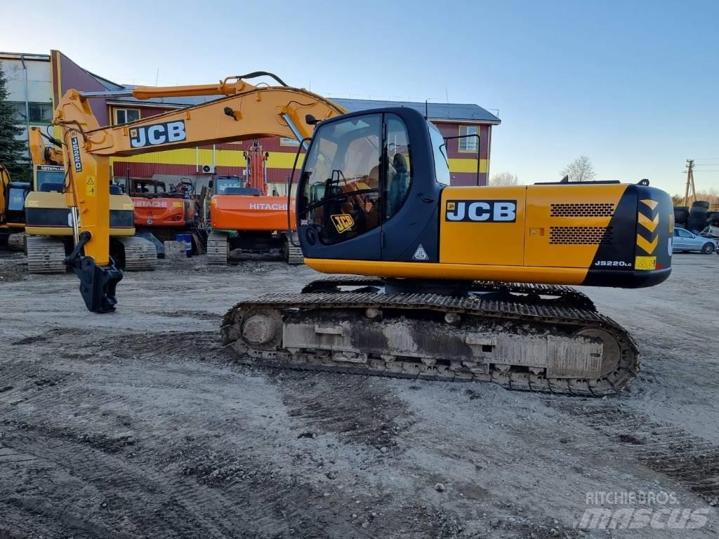 JCB JS 220 LC Bagri goseničarji