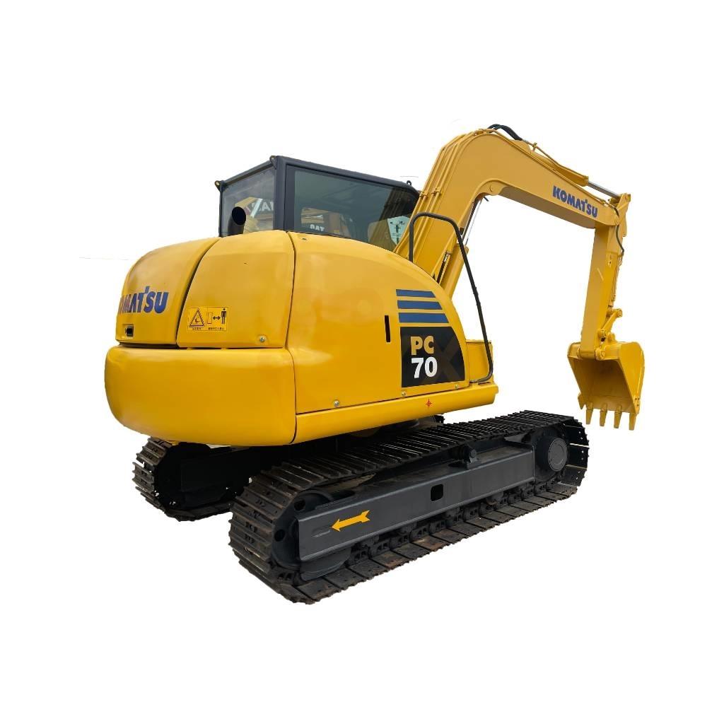 Komatsu PC 70 Midi bagri 7t – 12t