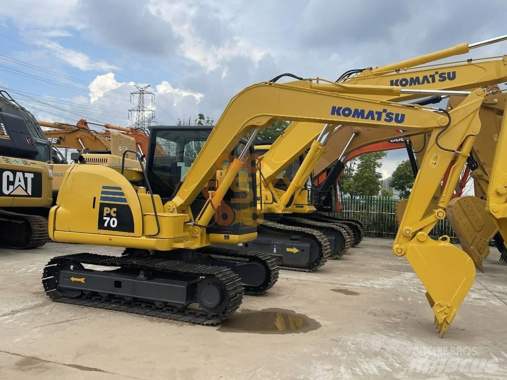 Komatsu PC 70 Midi bagri 7t – 12t