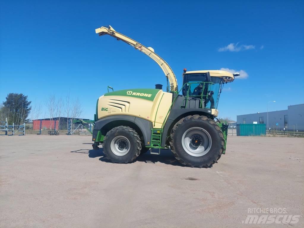 Krone Big X 630 Stroji za krmo na lastni pogon