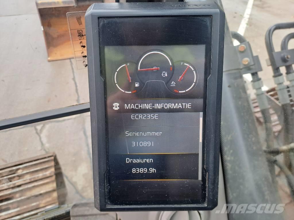 Volvo ECR 235 E Bagri goseničarji