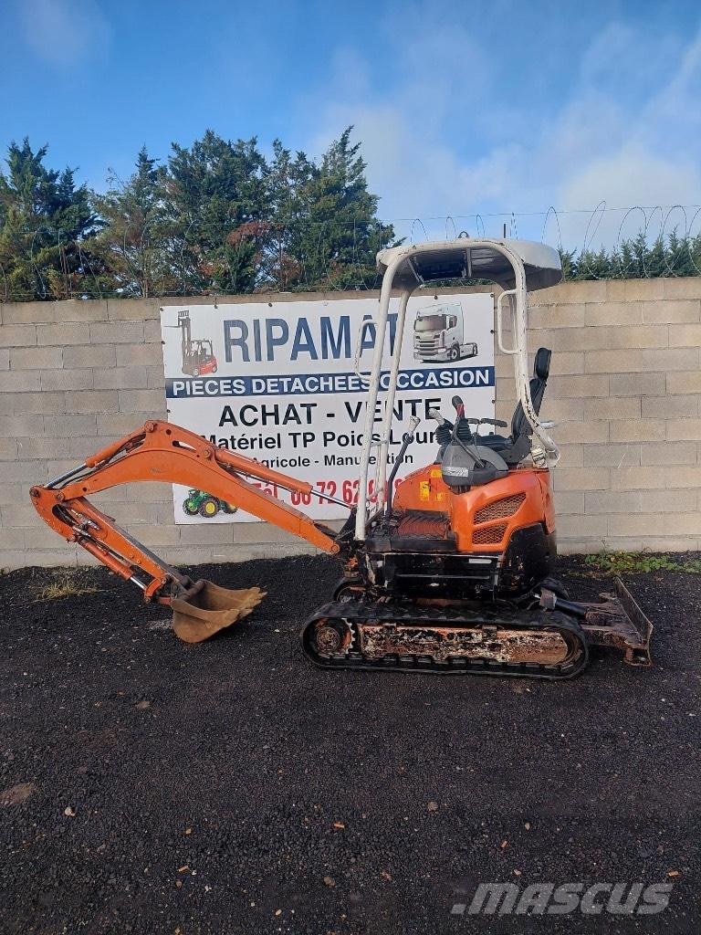 Kubota U 15-3 Mini bagri <7t