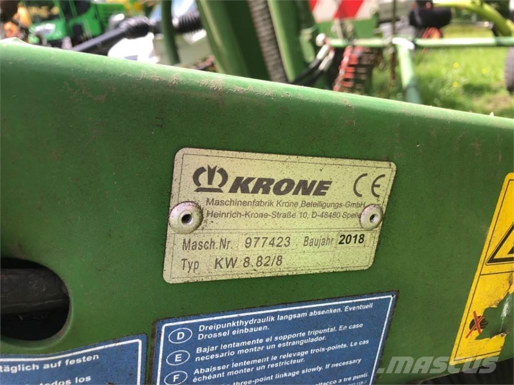 Krone KW 8.82/8 Obračalniki in zgrabljalniki