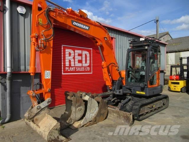 Doosan DX 85 R-3 Midi bagri 7t – 12t